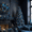 ChristmasTree, variant on Blue White Baroque Floral Embossed Canvas Art Print, Wall Decor for Living Room Bedroom Dining Room Kitchen Office Hallway Entryway Bathroom