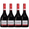 JP Chenet Cabernet Syrah Alcohol-Free Non-Alcoholic Red Wine, 750mL | 4 PACK