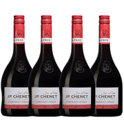 JP Chenet Cabernet Syrah Alcohol-Free Non-Alcoholic Red Wine, 750mL | 4 PACK