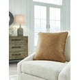 thumbnail image 6 of Signature Design by Ashley Cortnie Faux Leather Throw Pillow, 20 x 20es, 6 of 6