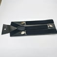 thumbnail image 3 of CSChome Elastic Strap Suspenders Unisex Elastic Strap Suspenders - Solid Color Adjustable Non-Slip Y-Back Braces, 3 of 7