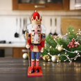thumbnail image 6 of Tachiuwa Christmas Nutcracker Ornament,Miniature Nutcracker Figures,Craft,DIY Toy Classic Gift Figures Christmas Figure for Xmas Decor red, 6 of 10