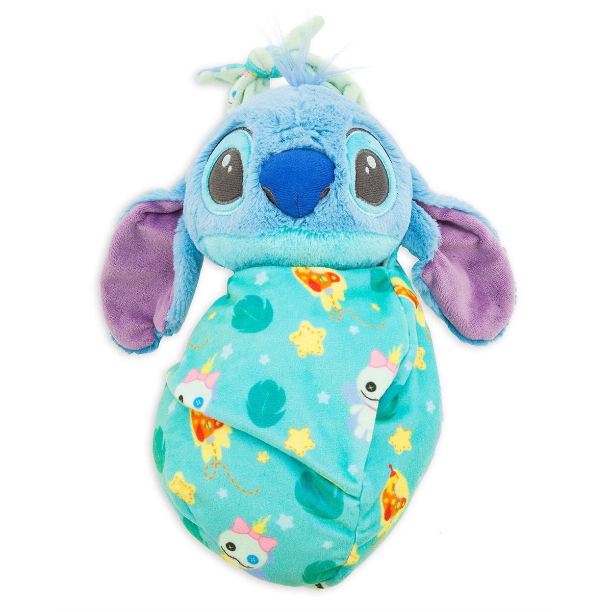 Disney Parks Baby Stitch in a Blanket Pouch Plush New with Tags ...