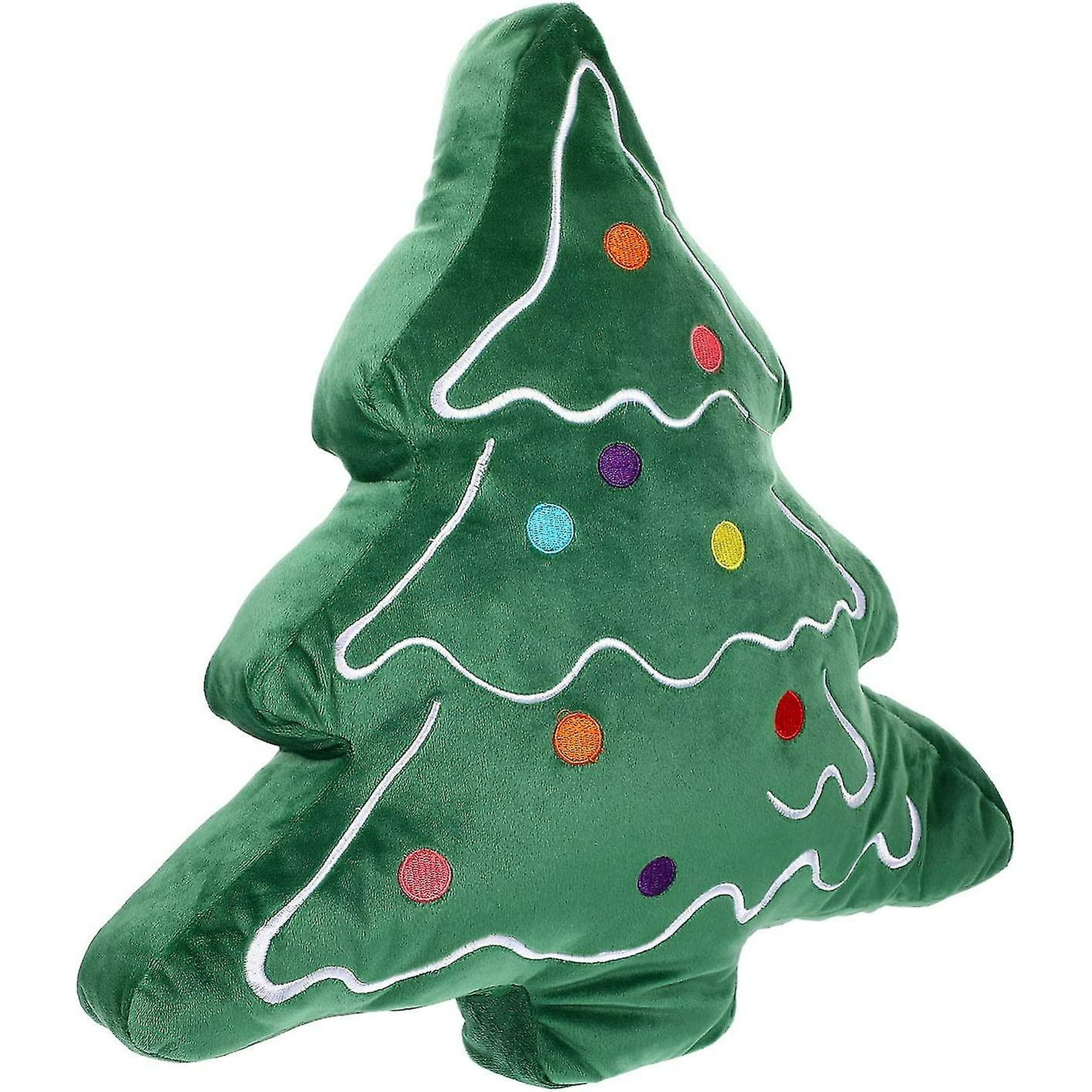 Christmas Pillows Stuffed Toys With Plush Christmas Tree Shape Winter Holiday Hugging Pillow For Kids Walmart