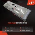 thumbnail image 4 of A-Premium Fuel Tank with Lock Ring & O-Ring Compatible with Ford F-150 F150 1987-1989 4.9L 5.0L 5.8L, F-250 F250/F-350 F350 1987-1989, F-53 Motorhome Chassis/F-Super Duty 1988-1989, 4 of 8