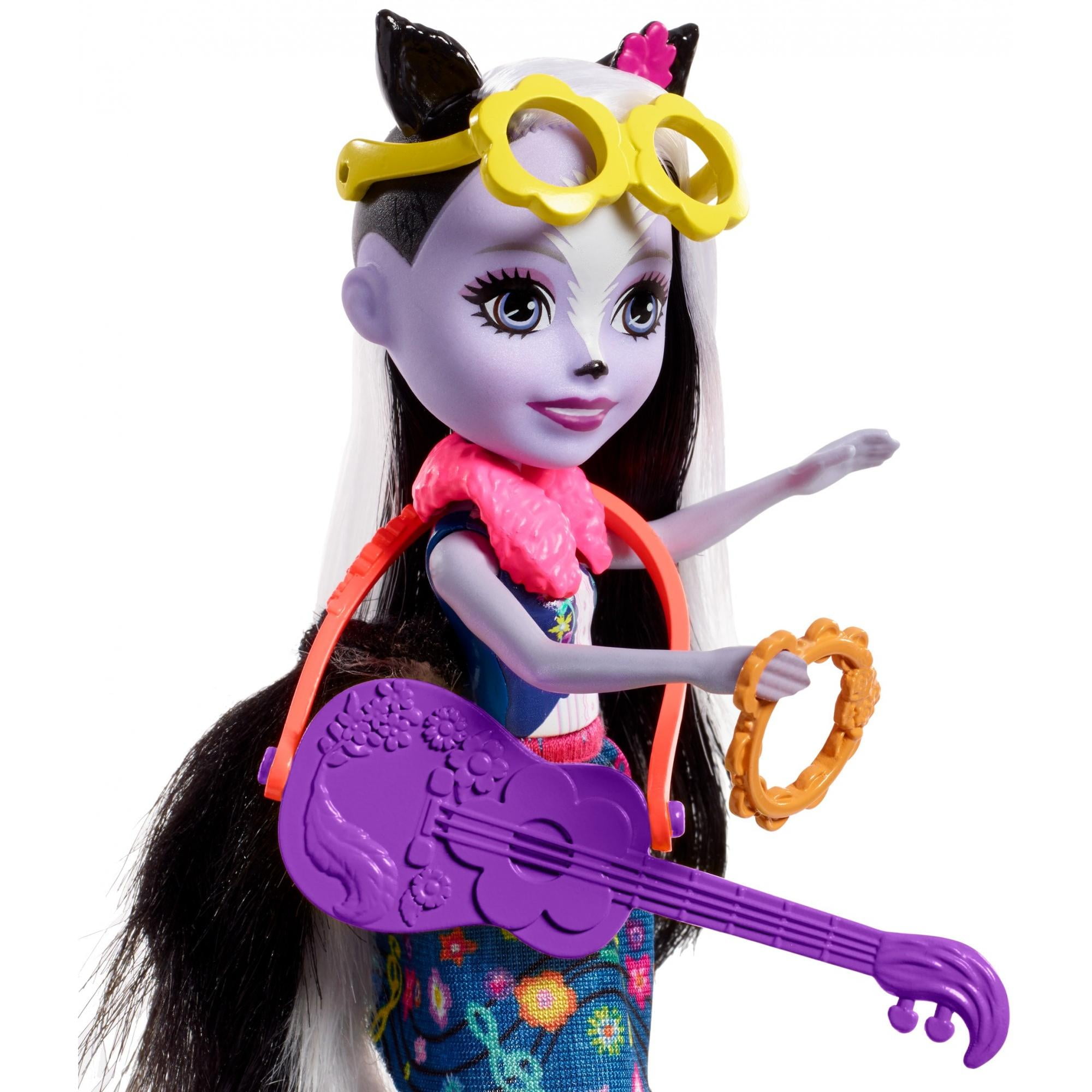 enchantimals sage skunk doll