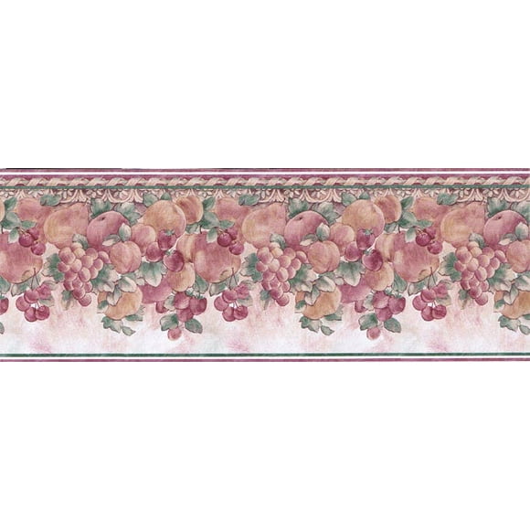 Fruits Apple Wallpaper Border DES868211