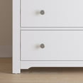 thumbnail image 6 of Child Craft Harmony 38" Interlocking 3-Drawer Dresser with Changing Table Topper, Anti-Tip Kit, Matte White, 6 of 7
