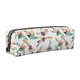 thumbnail image 1 of Easygdp Pretty Floral With Leaves para Estuche de Lápices de Cuero, Estuche de Papelería de Cuero, Estuche de Gran Capacidad con Cremallera, 1 of 7