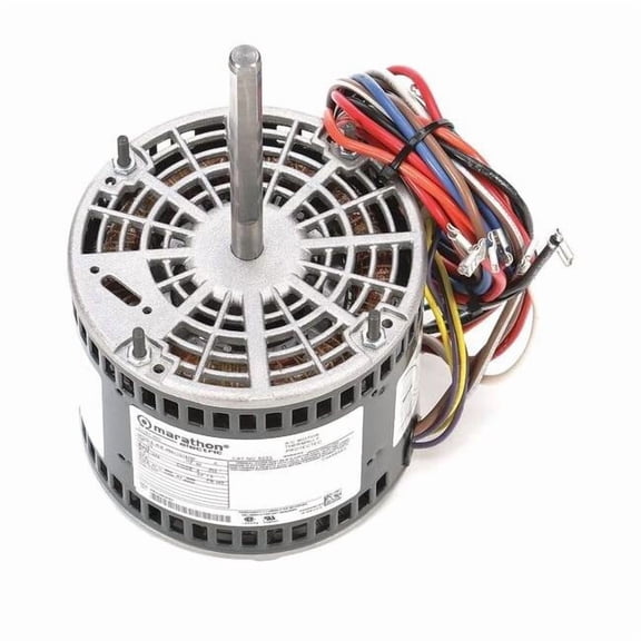 Leeson DDB Motor,PSC,OAO,1/2 HP,1-Ph,1075 rpm 048A11O1674