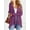 A-07 Purple Red, variant on Womens Casual Lightweight Long Sleeve Cardigan Soft Open Front Cover Ups Dusters, Navy Blue, XL