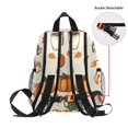 thumbnail image 5 of FORMRS School Backpack with Front Zippered Pocket 12" Student Travel Daypack, Beige Fall Coffee, 5 of 6