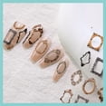 thumbnail image 4 of Calcomanías para uñas Cestsiren vintage en relieve autoadhesivas, 4 of 7