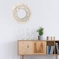 thumbnail image 2 of Round Macrame Wall Decoration Boho Handmade Woven Wall Hanging, 32*32 - Style 1, 2 of 5