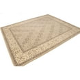 thumbnail image 3 of Beige Floral Transitional 8X10 Oriental Rug, 3 of 11