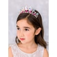 thumbnail image 3 of Princess Tiaras for Little Girls, Kids Dress-up Crown Headband, Birthday Wedding Halloween Cosplay Hair Accessories, 3 of 4