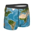 thumbnail image 3 of Bingfone Earth View World Map Men'S Underwear - Casual Stretch Boxer Briefs-Xx-Large, 3 of 9