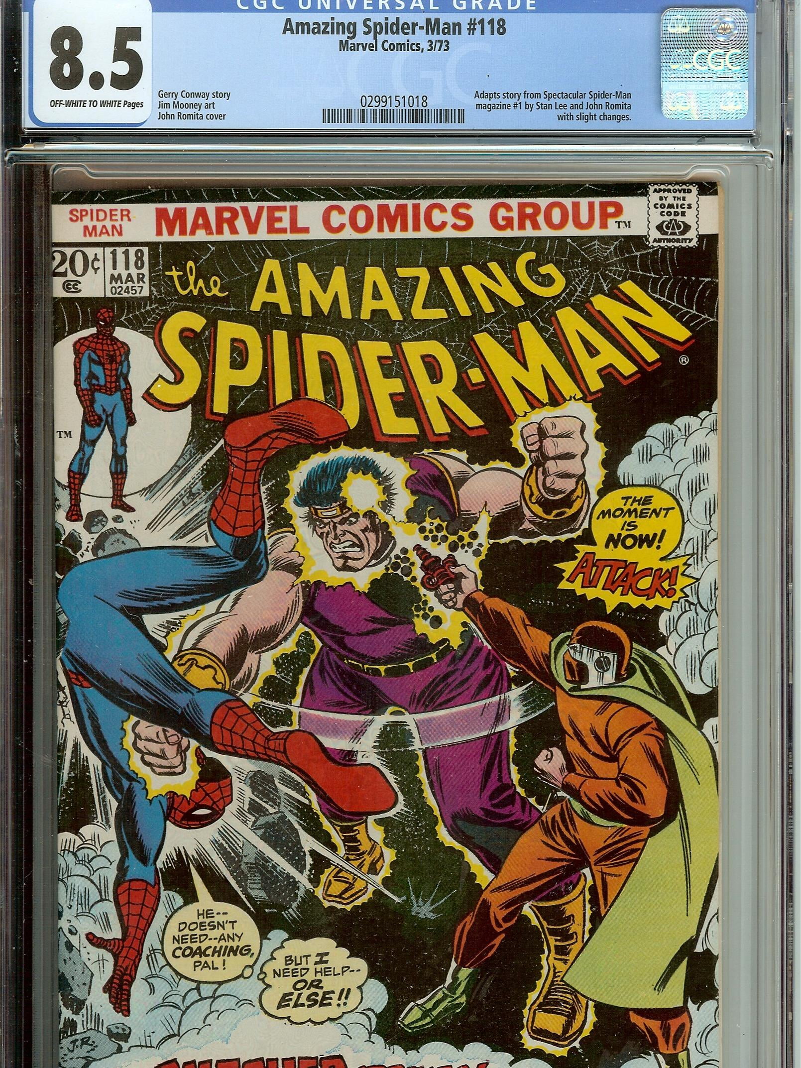 Amazing Spider-Man #118 CGC 8.5