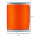 thumbnail image 5 of Hello Hobby Vibrant Orange 100% Polyester Machine Embroidery Thread, 40 WT, 1200 Yards, 5 of 5