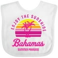 thumbnail image 3 of Inktastic Enjoy the Sunshine Bahamas Summer Paradise Boys or Girls Baby Bib, 3 of 4