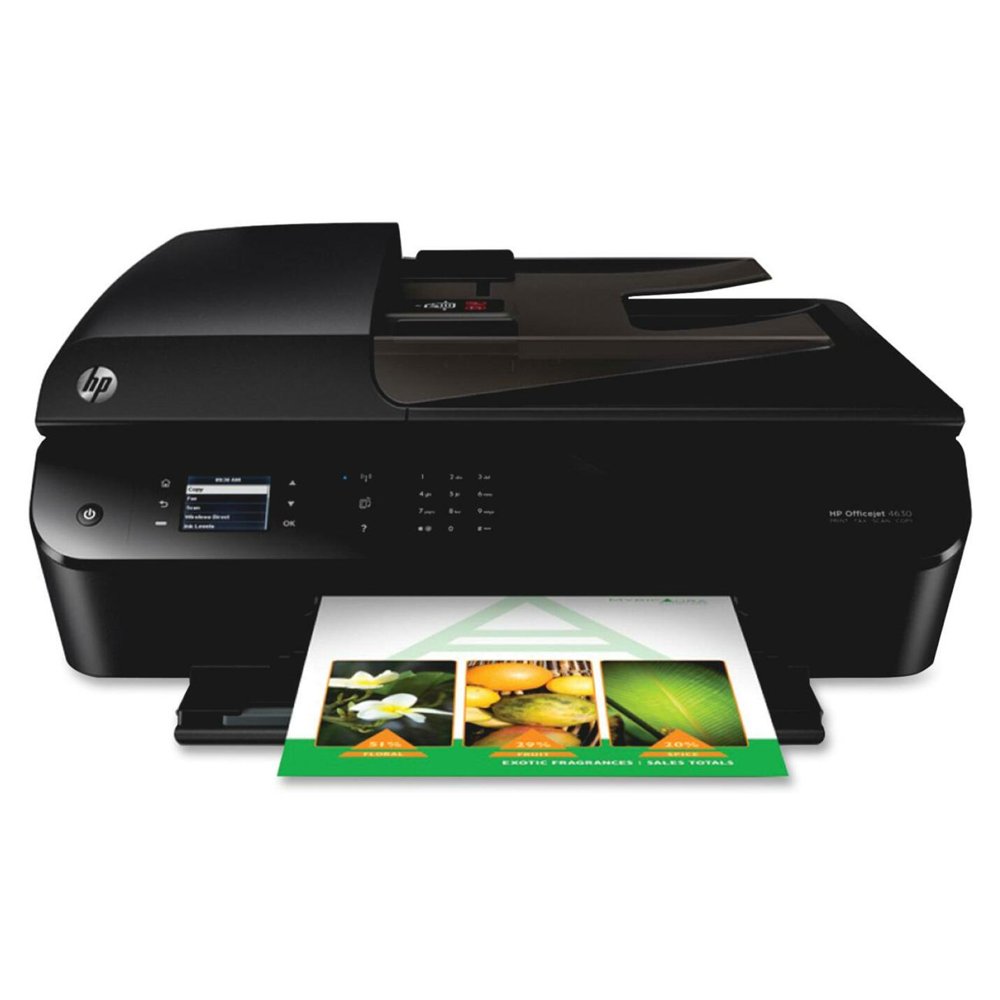 HP Officejet 4630 Wireless Inkjet Multifunction Printer, Color
