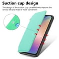 thumbnail image 2 of ELEHOLD Case for Samsung Galaxy A54 5G, Magnetic Detachable Flip Business Leather Wallet Case with Kickstand & Card Slot,Green, 2 of 9