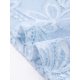 thumbnail image 5 of INSPIRAR CHIC Estilo Blusa de Encaje Floral Transparente de Manga Larga con Cuello Alto para Mujeres L Azul Claro, 5 of 6