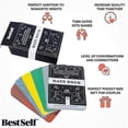 thumbnail image 3 of 50 Cards Date Deck By Bestself Couple Intimacy Conversation Meaningful Discussion Party Card Game Gift, 3 of 5