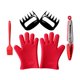 thumbnail image 2 of Utensilios de pinzas para carne, tenedores para carne, tenedores , pinzas para carne, herramientas para barbacoa, para parrilla - Estilo 2 Sunnimix Trituradora de carne Bear Claws, 2 of 7