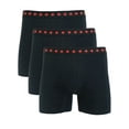 thumbnail image 1 of GBH Mens Soft Cotton Stretch Boxer Briefs Underwear (3-Packs), 1 of 8