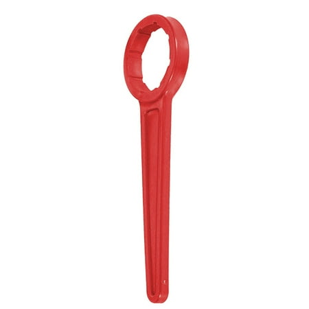 

Drum Cap Spanner Opener suits 20L-30LCubes plastic bucket cap spanner red