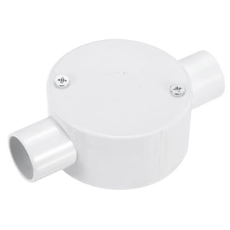 Cantex EZ08SF Shallow PVC Electrical Box With Flange - Easy Install Junction Box