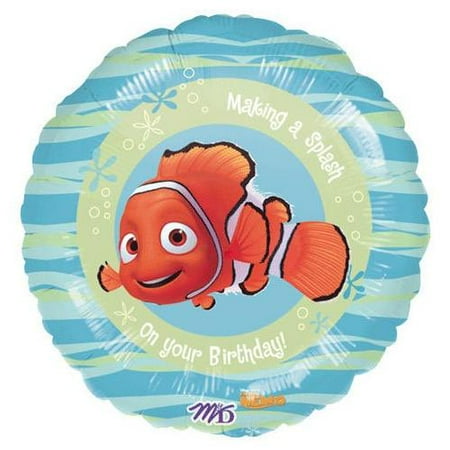 Finding Nemo Party Supplies 18 Inch Mylar Balloon Walmart Com