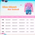 thumbnail image 2 of Adarluvy Girls Long Sleeve Swimsuit One Piece Bathing Suit Zipper UPF 50+ Rashguard Swimwear,4-9 Years, 2 of 7