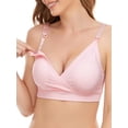 thumbnail image 2 of Esho Nursing Bras for Women, Soft Cotton Wireless Seamless Maternity Sleeping Bras, 2 of 4