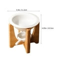 thumbnail image 4 of SHISUYAN 1 Set Incense Aroma Diffuser Traditional Style For Yoga Room Home Use In 4.4x4.4x4.0in, 4 of 9