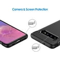 thumbnail image 6 of JETech Case for Samsung Galaxy S10, Protective Cover with Shock-Absorption and Carbon Fiber Design, Black, 6 of 6