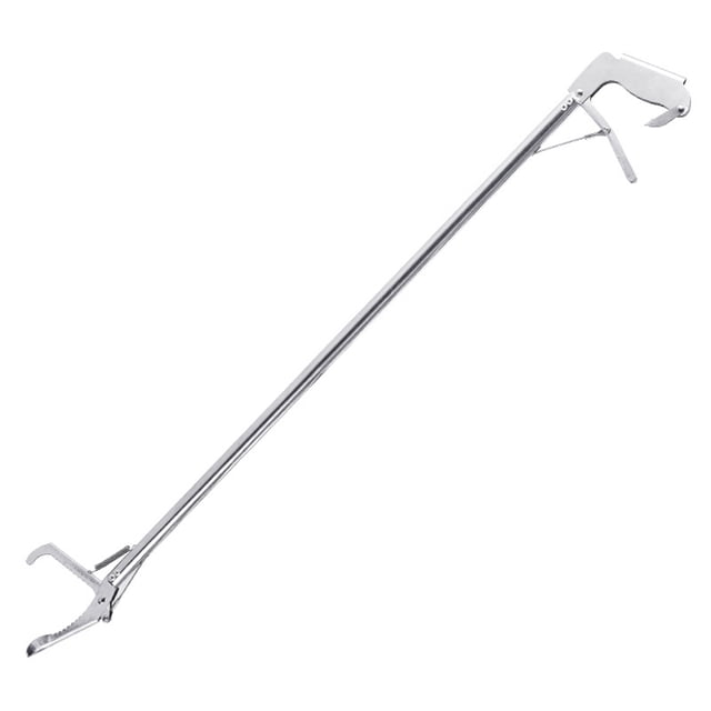 Wweixi Pinces Serpent en Acier Inoxydable Fermoir Protecteur Robuste pour Protection Pince à Ordures Pliable Équipement Extérieur Pinces Anti-Collation Type 11