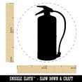 thumbnail image 2 of Fire Extinguisher Solid Self-Inking Rubber Stamp Ink Stamper - Purple Ink - Medium 1 Inch, 2 of 7