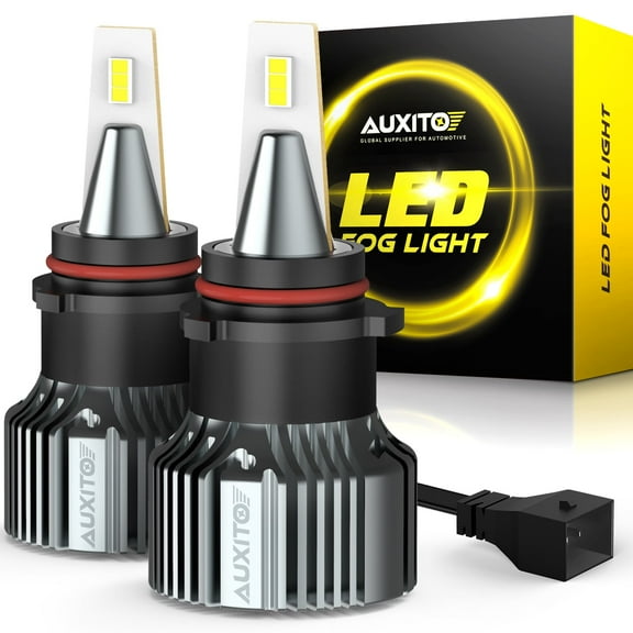 AUXITO PSX26W LED Fog Light, 6000LM 30W, Super Bright 12278 Fog Light Replacement, 6500K Cool White, H28W Fog Bulbs for Cars, Trucks