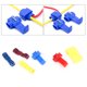 thumbnail image 5 of 96 Uds. Conectores de Cable eléctrico de bloqueo de Terminal prensado en frío Clip de empalme rápido, 5 of 8