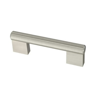 Brainerd P44273W-SS 3" Chunky Modern Cabinet Drawer Pull Stainless Steel