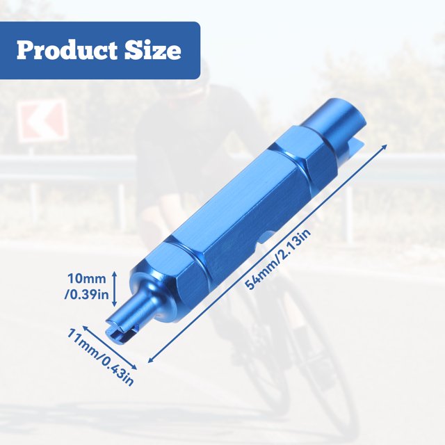Speravity Herramienta de extracción de núcleo de válvula de neumático de bicicleta, herramienta de extracción de núcleo de construcción de Bombillas para automóviles