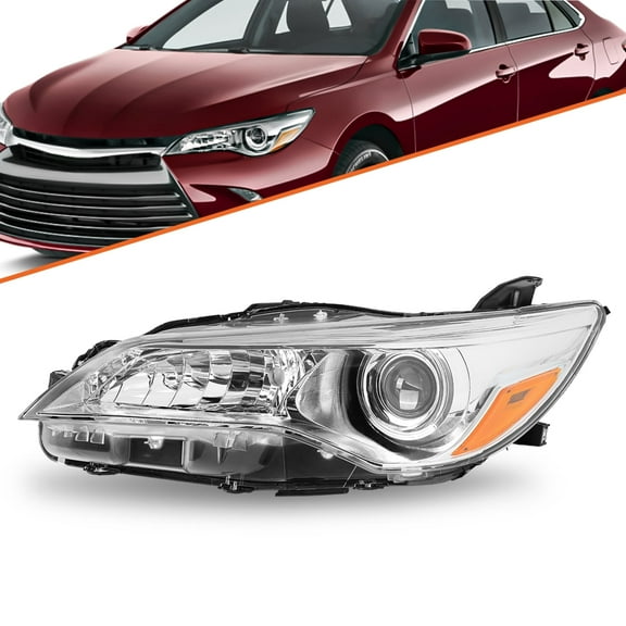 Headlights for 2015-2017 Toyota Camry OE Style Projector Left Side/Right Side Headlamp