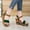 Green, variant on Floenr Womens Sandals Flip Flops for Women,Summer Women Open Toe Breathable Sandals Flower Buckle Strap Wedges Shoes