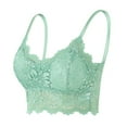 thumbnail image 5 of Wmkox8yii Lace Beauty Back Solid Strap Wrap Hollow Out Bra Underwear For Woman, 5 of 8