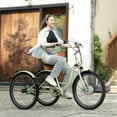 thumbnail image 5 of Lilypelle Electric Tricycle for Adults, 350W Electric Trike 7 Speed with 36V 14.5ah removable Battery, 3 Wheel Electric Bikes for Women Men Seniors, 450lb, 24/26 inch Tire, 5 of 9