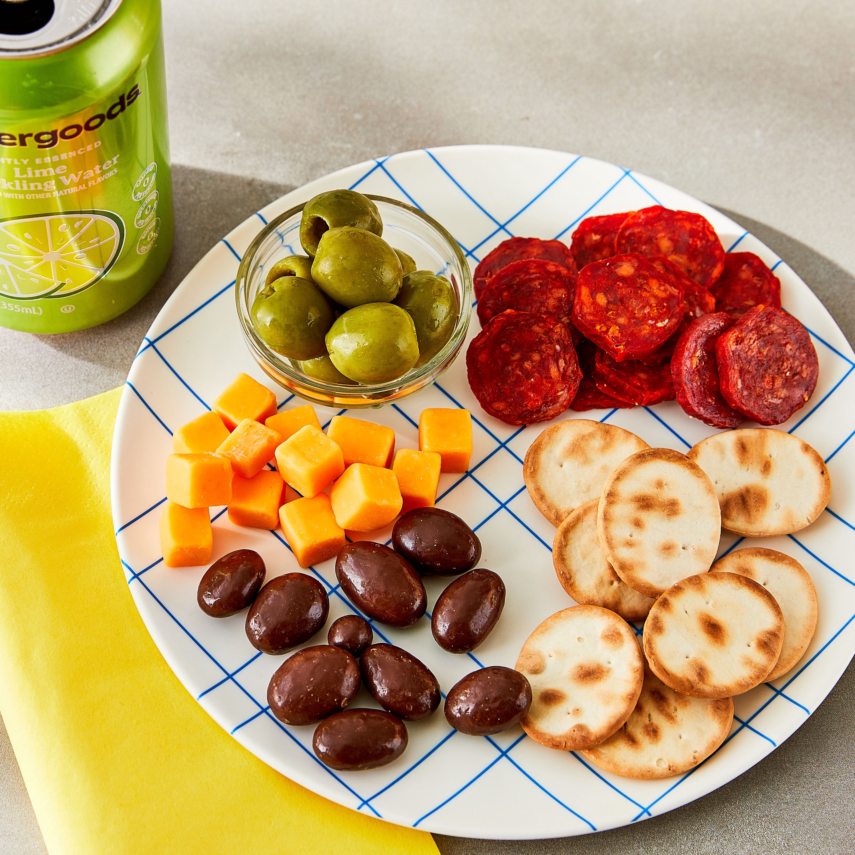 Marketside Uncured Pepperoni & Cheese Snacking Tray, 4 oz