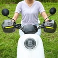 thumbnail image 4 of 2 protectores de manos para motocicleta, protectores de manillar, protectores de manos universales, resistentes a la lluvia, a prueba de viento, Sharpla Paramanos de motocicleta, 4 of 8