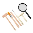 thumbnail image 2 of KAKOWELY dig kit 1 Set Kids Science Kit Hammer Chisel Brush Set Dinosaur Digging Tool Archaeological Excavation Tools for DIY Digging and Learning5.51"X1.57"X0.79", 2 of 4